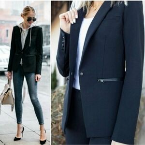 Veronica Beard Iconic Scuba Dickey Jacket | Black Size 16